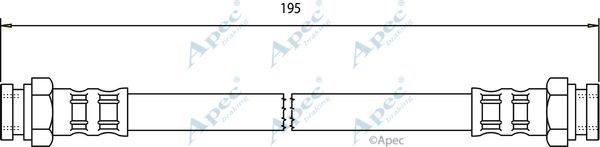 APEC BRAKING Jarruletku HOS3042